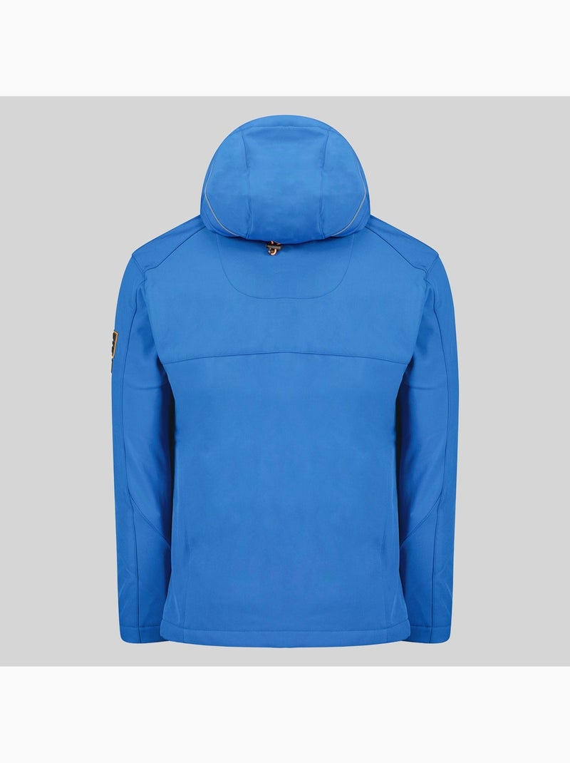 Casaco softshell com capuz topere – geographical norway Azul-real - Kiabi