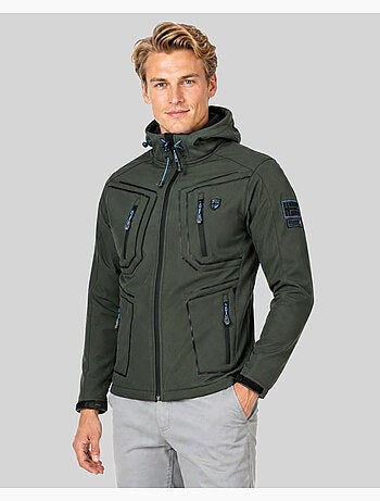 Casaco softshell com capuz topere – geographical norway