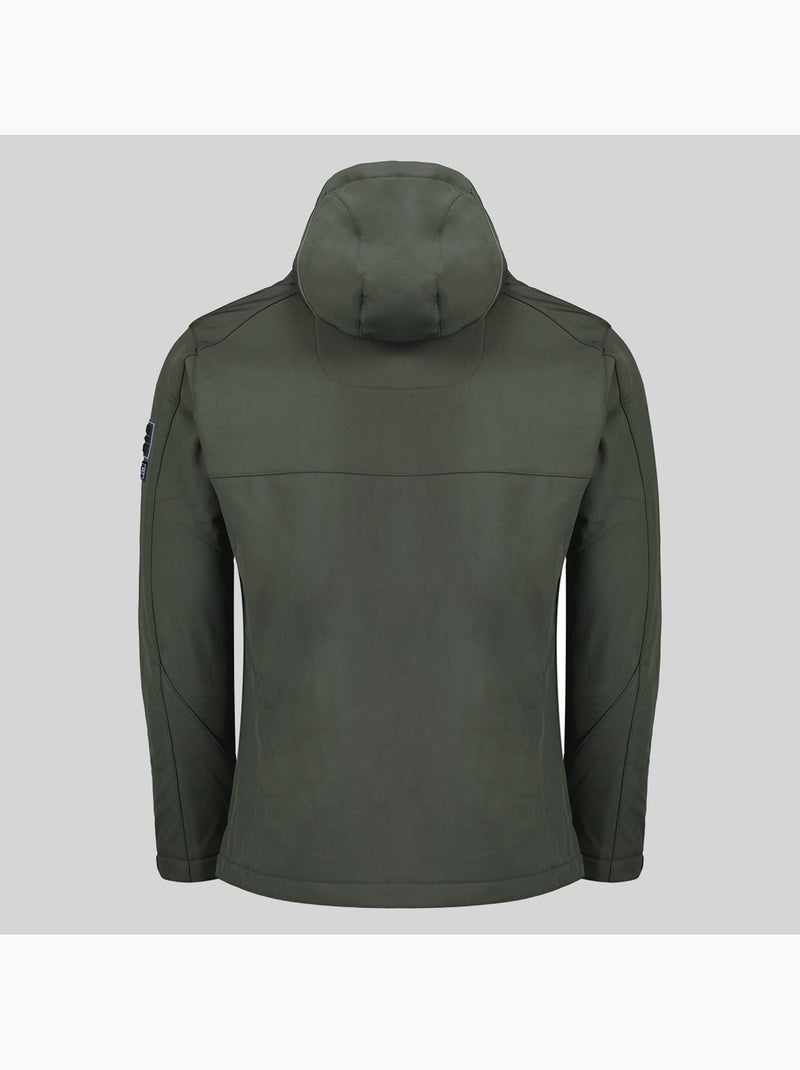 Casaco softshell com capuz topere – geographical norway Cinza escuro - Kiabi