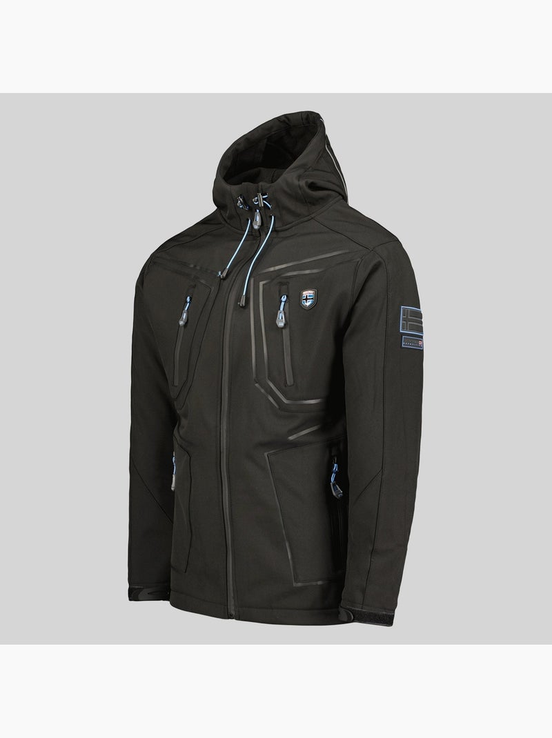 Casaco softshell com capuz topere – geographical norway Preto - Kiabi