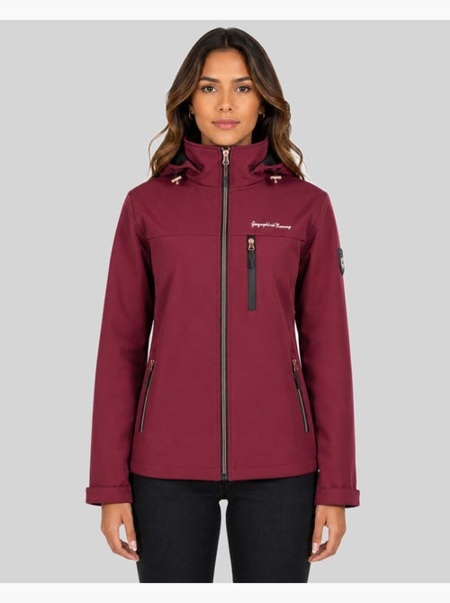Casaco softshell com capuz tounia – geographical norway - Kiabi