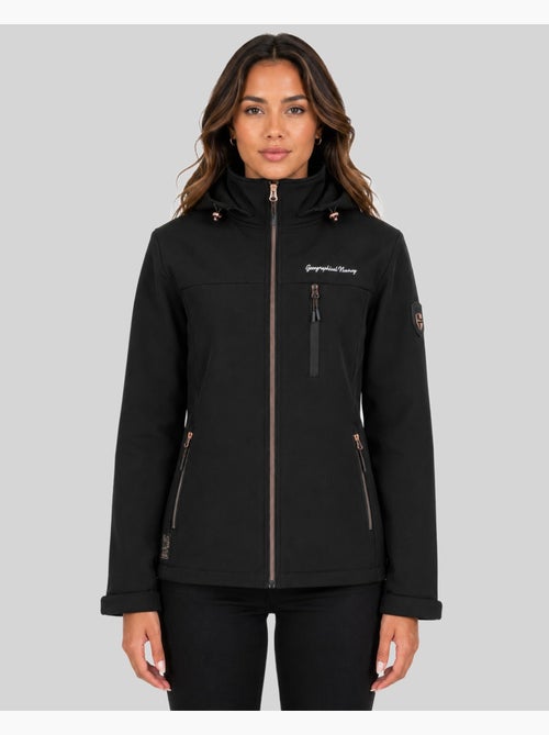 Casaco softshell com capuz tounia – geographical norway - Kiabi Casaco softshell com capuz tounia – geographical norway - Kiabi