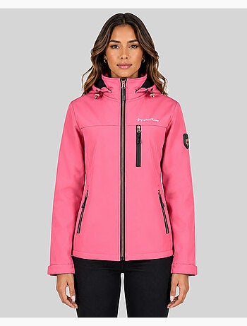 Casaco softshell com capuz tounia – geographical norway