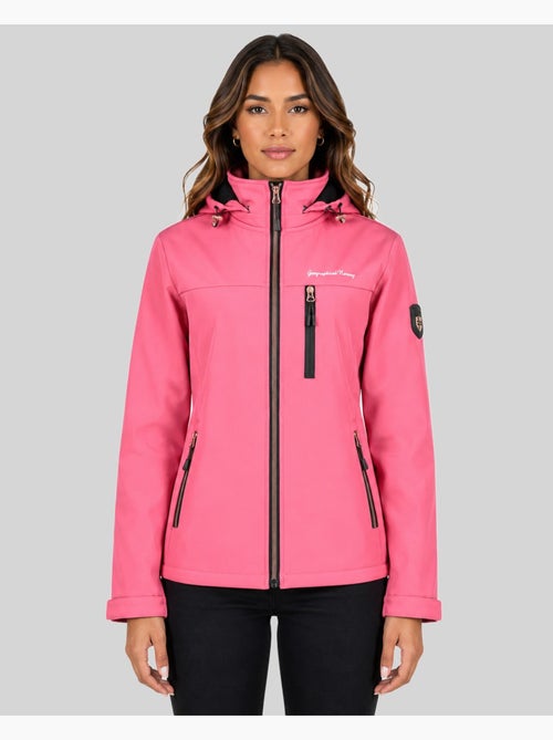 Casaco softshell com capuz tounia – geographical norway - Kiabi Casaco softshell com capuz tounia – geographical norway - Kiabi