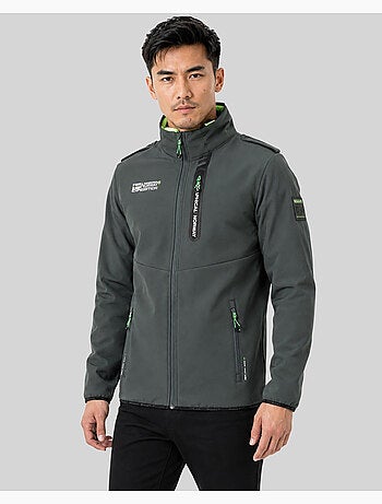 Casaco softshell com capuz toxique – geographical norway