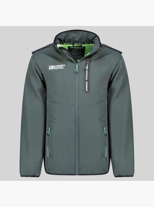Casaco softshell com capuz toxique – geographical norway - Kiabi Casaco softshell com capuz toxique – geographical norway - Kiabi