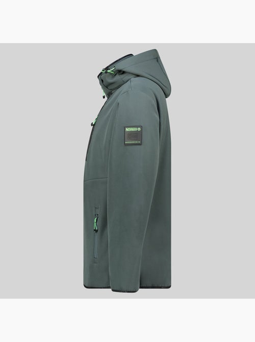 Casaco softshell com capuz toxique – geographical norway - Kiabi Casaco softshell com capuz toxique – geographical norway - Kiabi