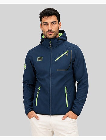 Casaco softshell com capuz tramway – geographical norway