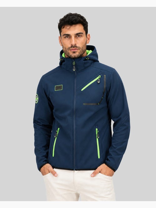 Casaco softshell com capuz tramway – geographical norway - Kiabi Casaco softshell com capuz tramway – geographical norway - Kiabi