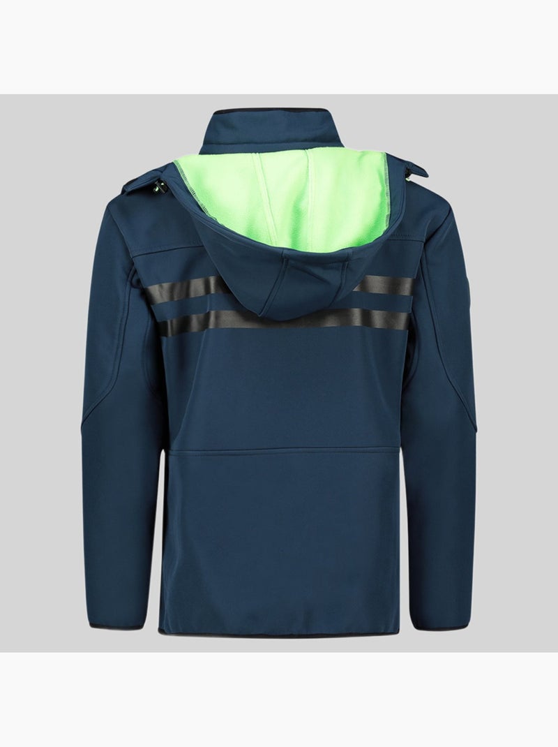Casaco softshell com capuz tramway – geographical norway Azul-marinho - Kiabi