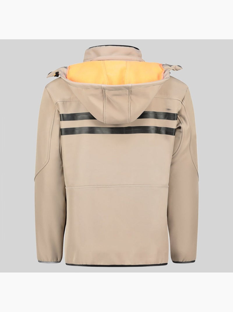 Casaco softshell com capuz tramway – geographical norway Bege - Kiabi