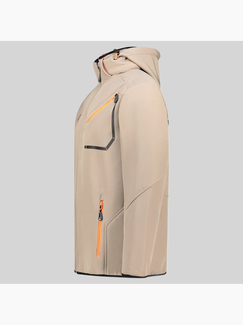 Casaco softshell com capuz tramway – geographical norway Bege - Kiabi