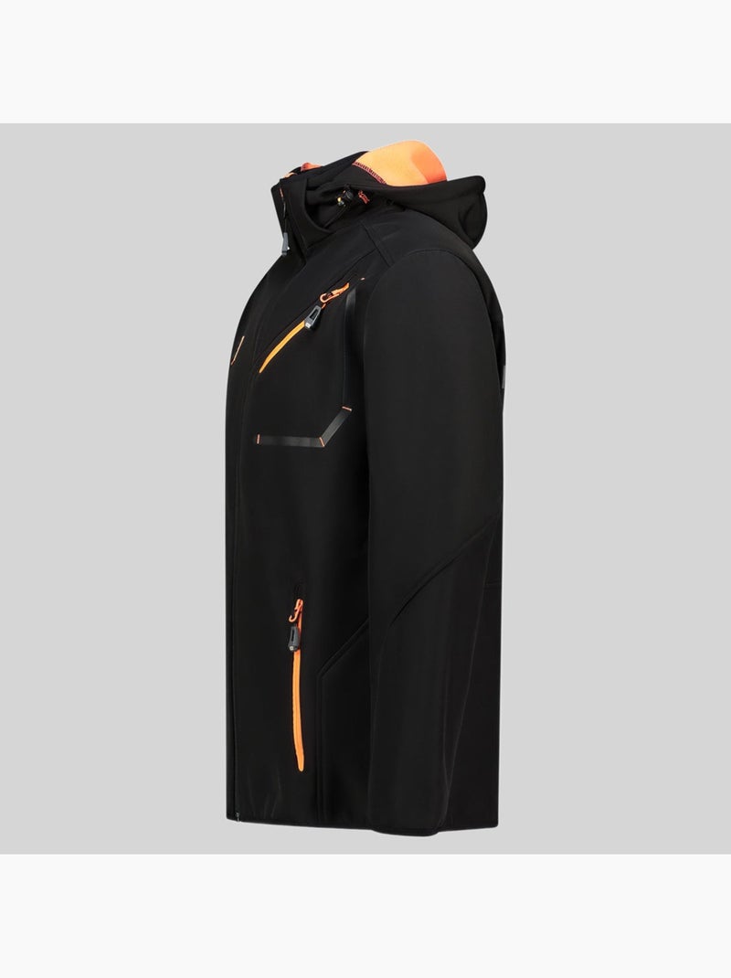 Casaco softshell com capuz tramway – geographical norway Preto - Kiabi