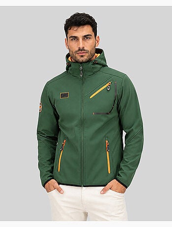 Casaco softshell com capuz tramway – geographical norway