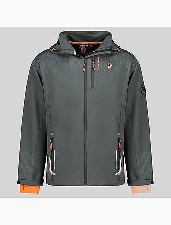Casaco softshell com capuz trelino – geographical norway