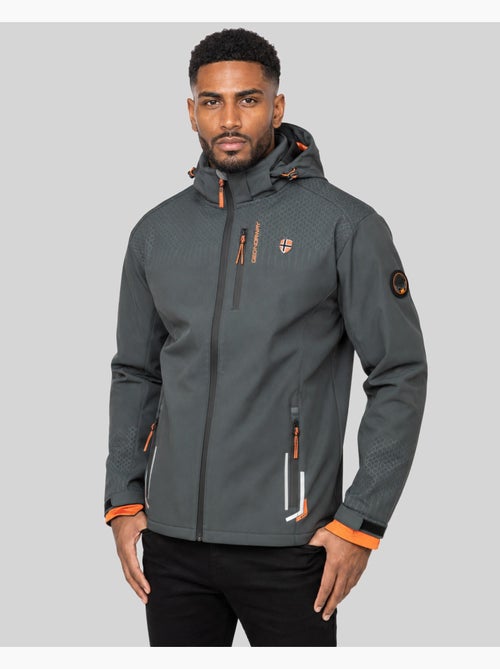 Casaco softshell com capuz trelino – geographical norway - Kiabi Casaco softshell com capuz trelino – geographical norway - Kiabi