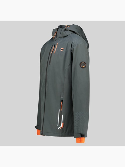 Casaco softshell com capuz trelino – geographical norway - Kiabi Casaco softshell com capuz trelino – geographical norway - Kiabi