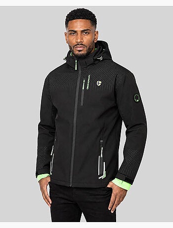 Casaco softshell com capuz trelino – geographical norway