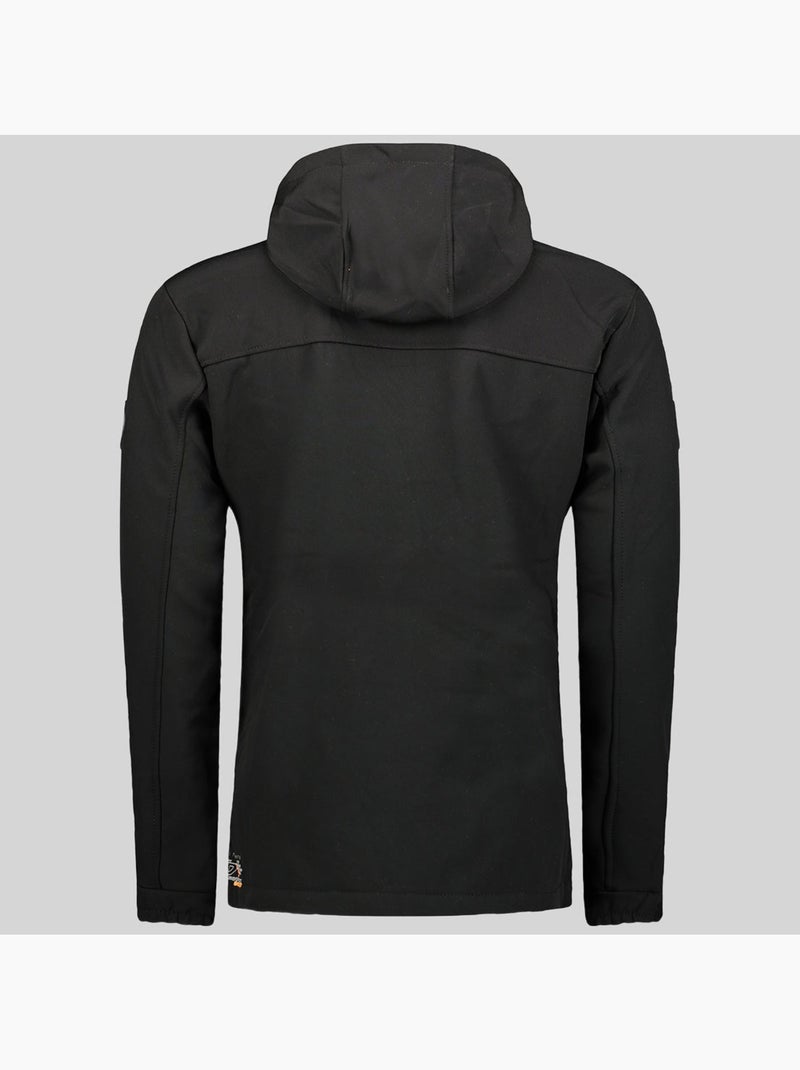 Casaco softshell com capuz truello – geographical norway Preto - Kiabi