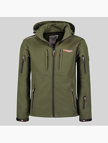 Casaco softshell com capuz tunar – geographical norway