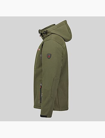 Casaco softshell com capuz tunar – geographical norway