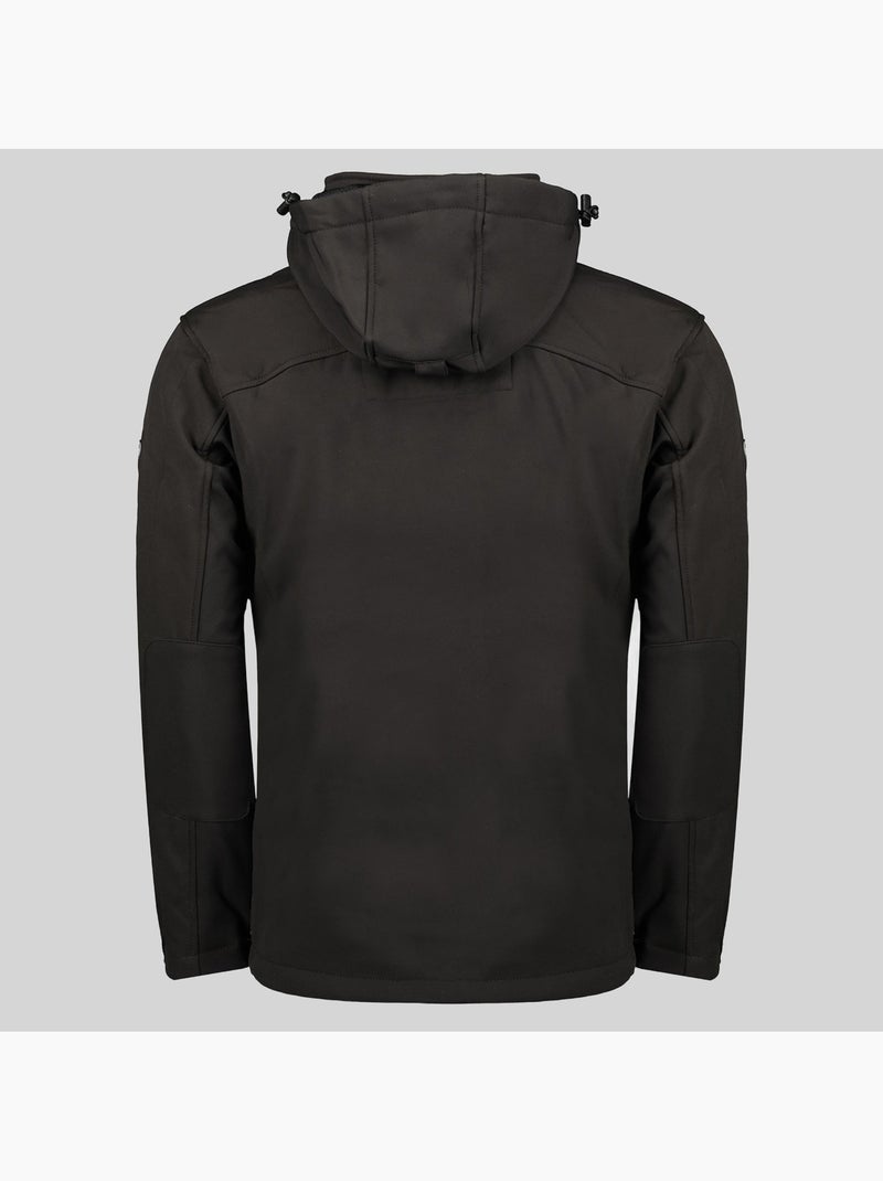 Casaco softshell com capuz tunar – geographical norway Preto - Kiabi