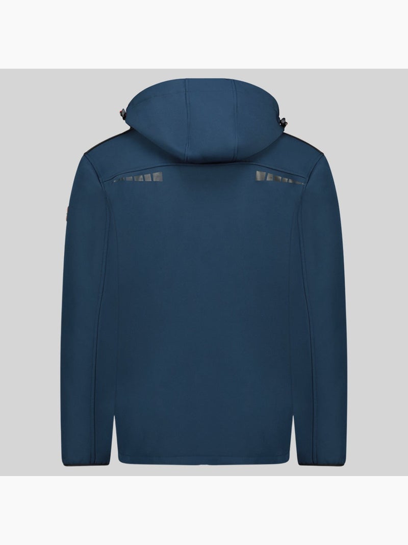 Casaco softshell com capuz twopac – geographical norway Azul-marinho - Kiabi