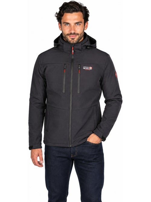 Casaco softshell corta-vento com capuz amovível timmexeak – canadian peak - Kiabi Casaco softshell corta-vento com capuz amovível timmexeak – canadian peak - Kiabi