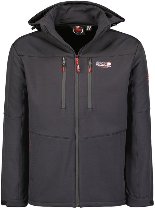 Casaco softshell corta-vento com capuz amovível timmexeak – canadian peak - Kiabi Casaco softshell corta-vento com capuz amovível timmexeak – canadian peak - Kiabi