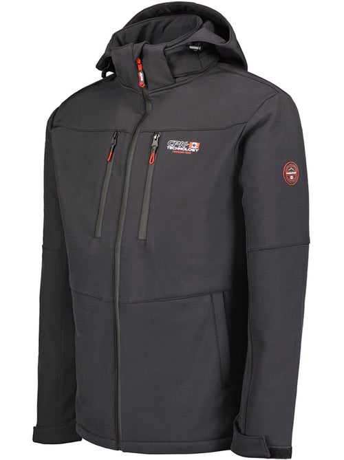 Casaco softshell corta-vento com capuz amovível timmexeak – canadian peak - Kiabi Casaco softshell corta-vento com capuz amovível timmexeak – canadian peak - Kiabi