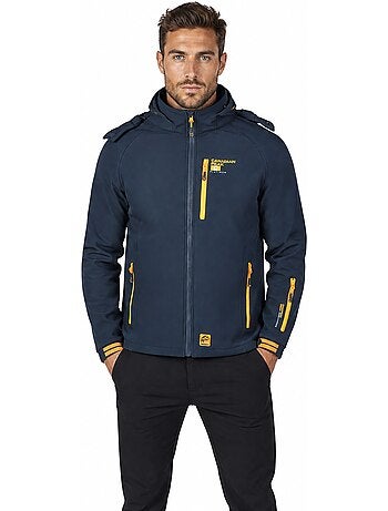 Casaco softshell corta-vento com capuz ritchoneak – canadian peak