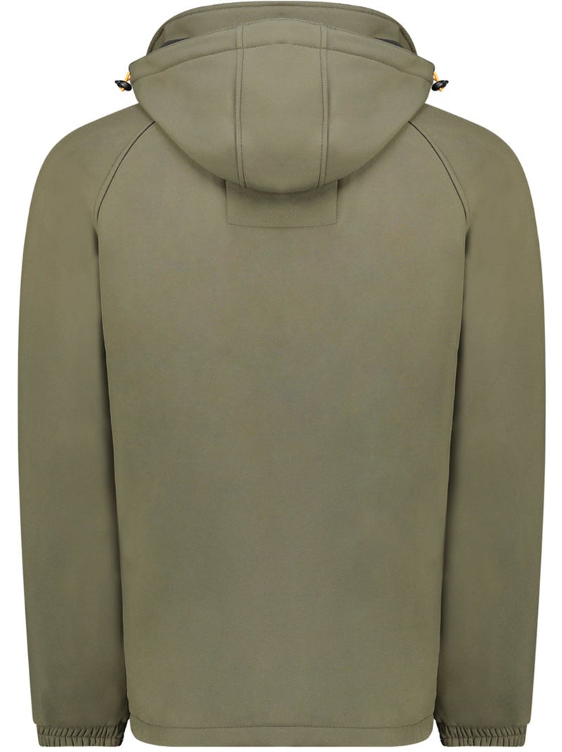Casaco softshell corta-vento com capuz ritchoneak – canadian peak Cáqui - Kiabi