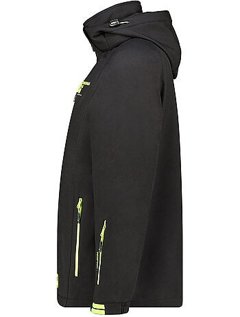 Casaco softshell corta-vento com capuz ritchoneak – canadian peak