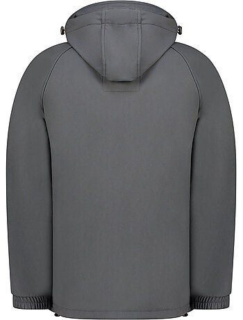 Casaco softshell corta-vento com capuz riziereak – canadian peak