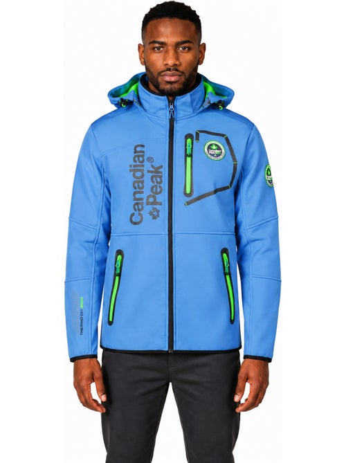 Casaco softshell corta-vento com capuz royauteak – canadian peak - Kiabi Casaco softshell corta-vento com capuz royauteak – canadian peak - Kiabi