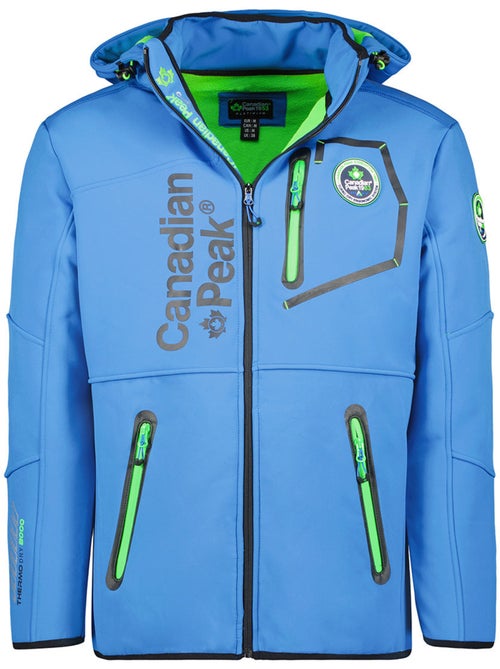 Casaco softshell corta-vento com capuz royauteak – canadian peak - Kiabi Casaco softshell corta-vento com capuz royauteak – canadian peak - Kiabi