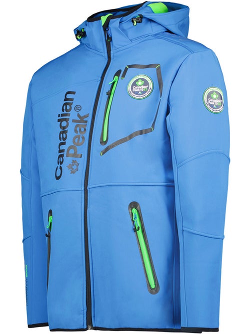 Casaco softshell corta-vento com capuz royauteak – canadian peak - Kiabi Casaco softshell corta-vento com capuz royauteak – canadian peak - Kiabi