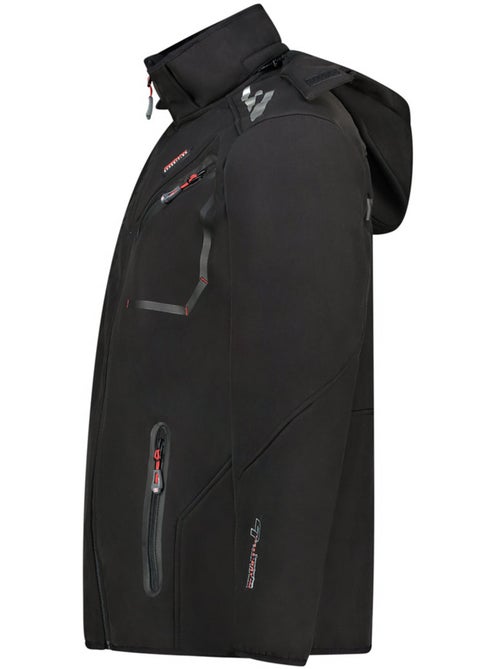 Casaco softshell corta-vento com capuz royauteak – canadian peak - Kiabi Casaco softshell corta-vento com capuz royauteak – canadian peak - Kiabi