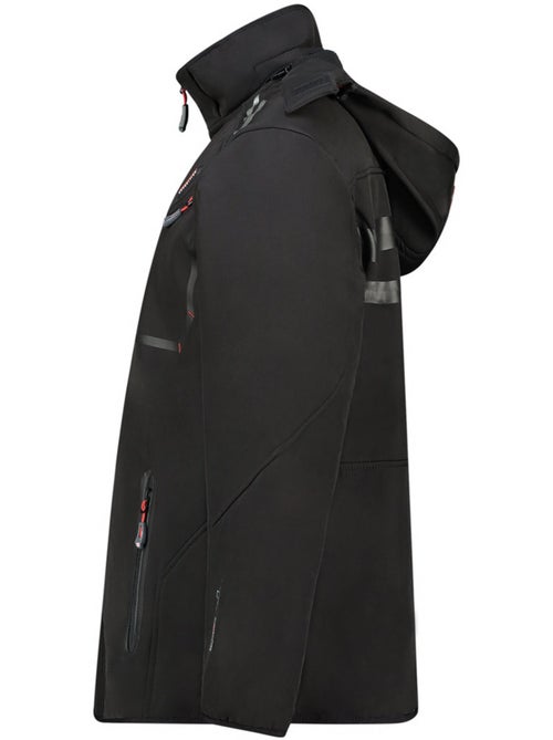 Casaco softshell corta-vento com capuz royauteak – canadian peak - Kiabi Casaco softshell corta-vento com capuz royauteak – canadian peak - Kiabi