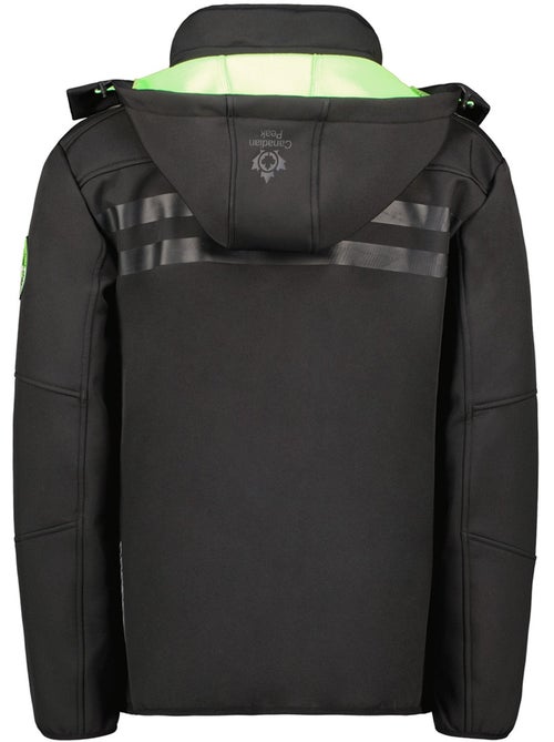 Casaco softshell corta-vento com capuz royauteak – canadian peak - Kiabi Casaco softshell corta-vento com capuz royauteak – canadian peak - Kiabi