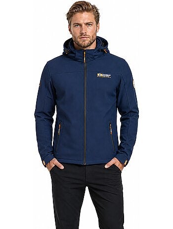 Casaco softshell corta-vento com capuz takeneak – canadian peak