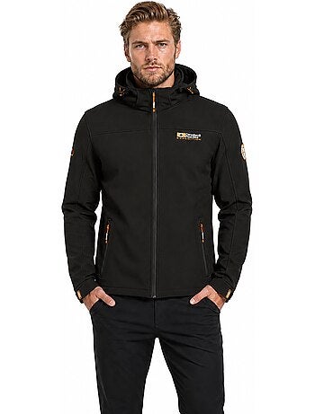 Casaco softshell corta-vento com capuz takeneak – canadian peak