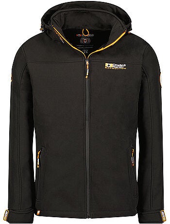 Casaco softshell corta-vento com capuz takeneak – canadian peak