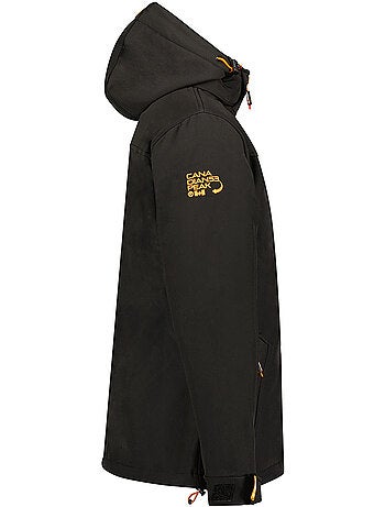 Casaco softshell corta-vento com capuz takeneak – canadian peak