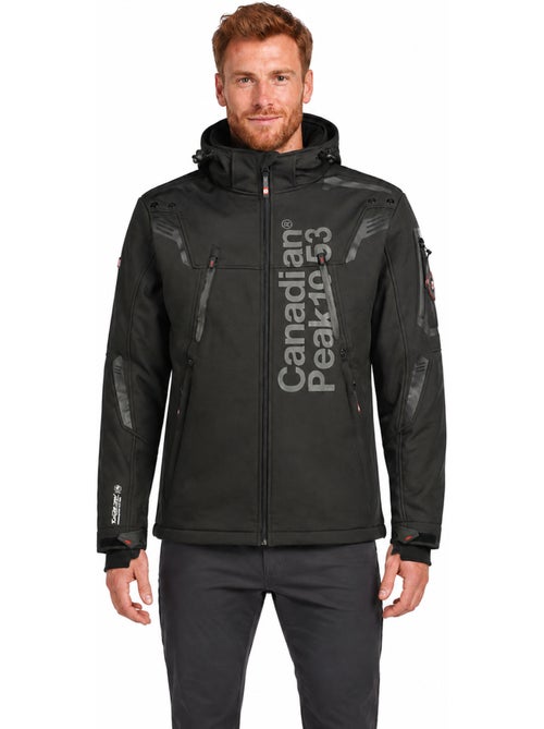 Casaco softshell corta-vento com capuz talenteak – canadian peak - Kiabi Casaco softshell corta-vento com capuz talenteak – canadian peak - Kiabi