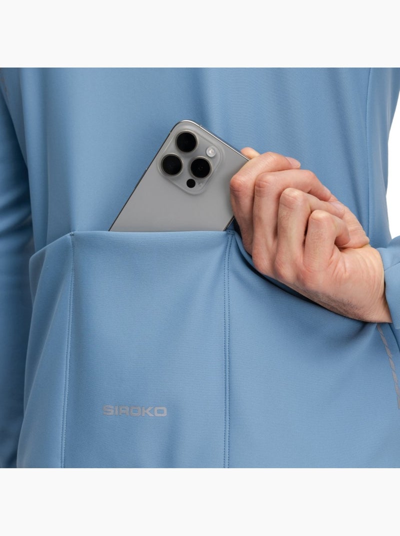Casaco softshell de ciclismo para homem Azul - Kiabi