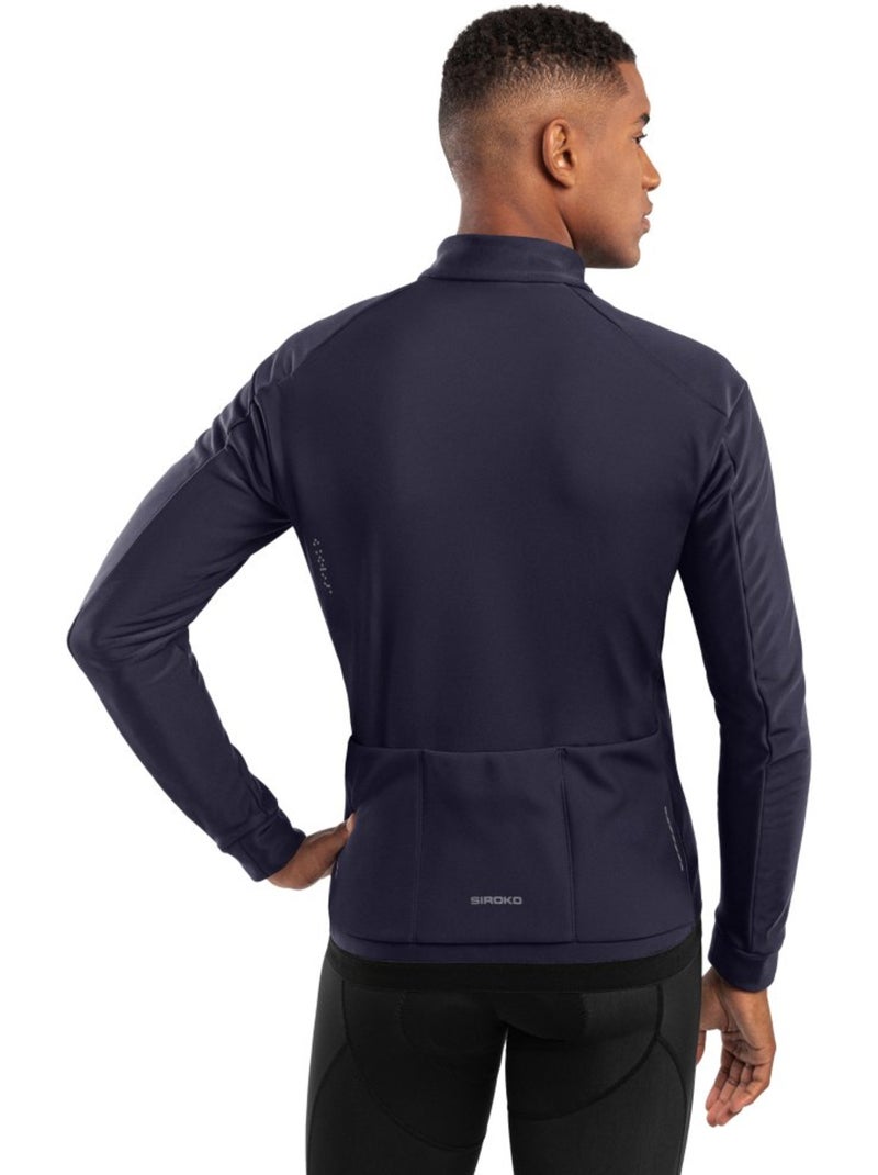 Casaco softshell de ciclismo para homem Azul-marinho - Kiabi