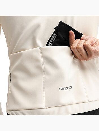Casaco softshell de ciclismo para homem