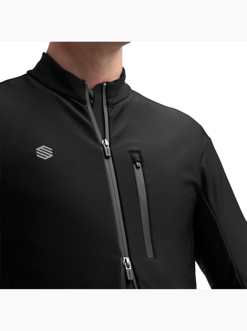 Casaco softshell de ciclismo para homem Preto - Kiabi