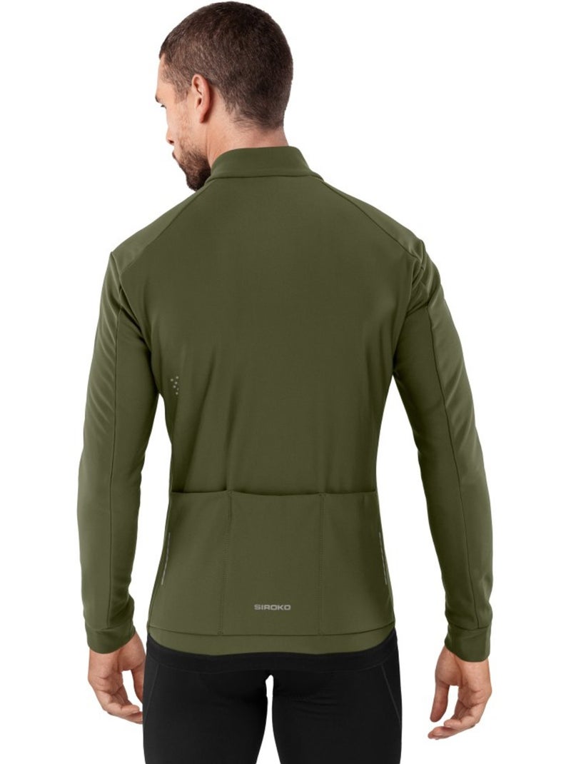 Casaco softshell de ciclismo para homem Verde - Kiabi